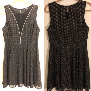 Black and Gold Dress